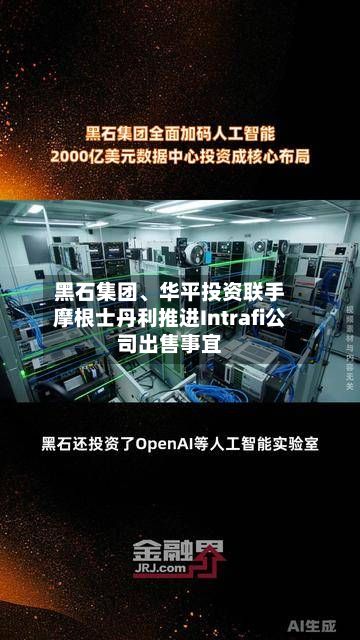 黑石集团、华平投资联手摩根士丹利推进Intrafi公司出售事宜-第3张图片