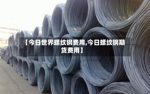 【今日世界螺纹钢费用,今日螺纹钢期货费用】