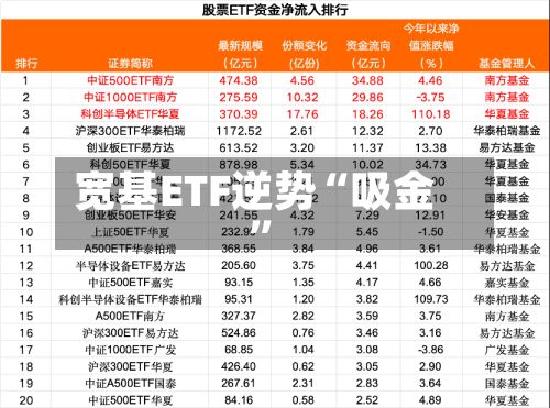 宽基ETF逆势“吸金”-第3张图片