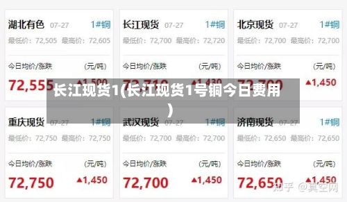长江现货1(长江现货1号铜今日费用)-第2张图片