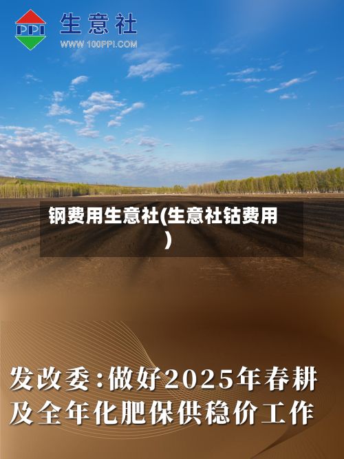 钢费用生意社(生意社钴费用)