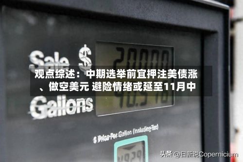 观点综述：中期选举前宜押注美债涨、做空美元 避险情绪或延至11月中-第3张图片