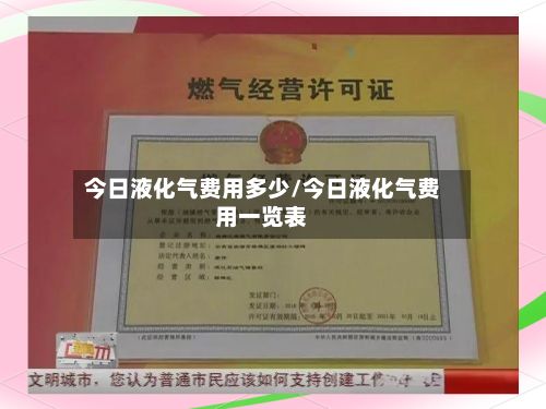 今日液化气费用多少/今日液化气费用一览表-第2张图片