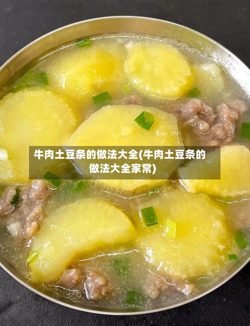 牛肉土豆条的做法大全(牛肉土豆条的做法大全家常)