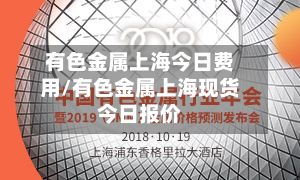 有色金属上海今日费用/有色金属上海现货今日报价
