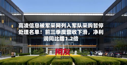 高凌信息被军采网列入军队采购暂停处理名单！前三季度营收下滑	，净利润同比增1.2倍-第2张图片
