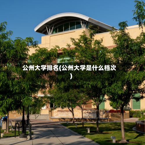 公州大学排名(公州大学是什么档次)-第2张图片