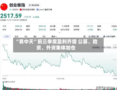 “易中天”前三季度盈利齐增 公募	、险资、外资集体加仓-第3张图片