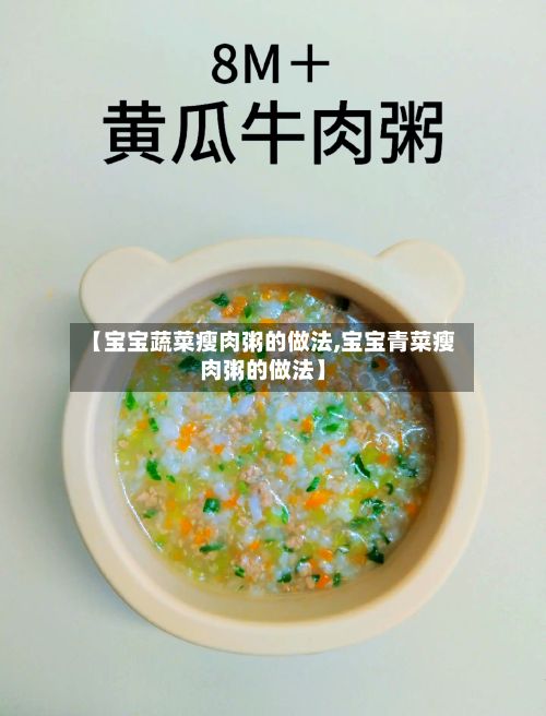 【宝宝蔬菜瘦肉粥的做法,宝宝青菜瘦肉粥的做法】