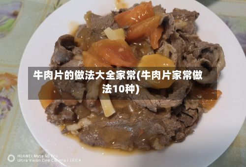 牛肉片的做法大全家常(牛肉片家常做法10种)