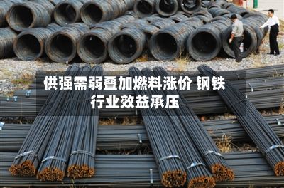 供强需弱叠加燃料涨价 钢铁行业效益承压-第3张图片