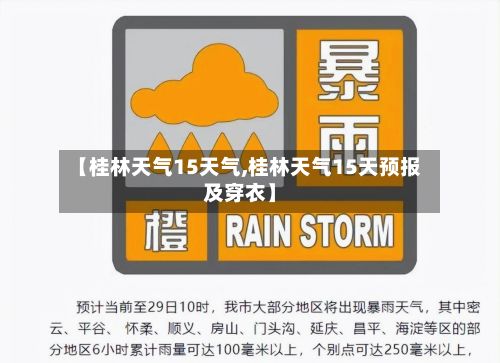 【桂林天气15天气,桂林天气15天预报及穿衣】-第2张图片