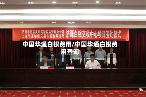 中国华通白银费用/中国华通白银费用查询