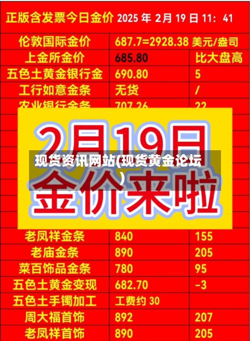 现货资讯网站(现货黄金论坛)-第2张图片