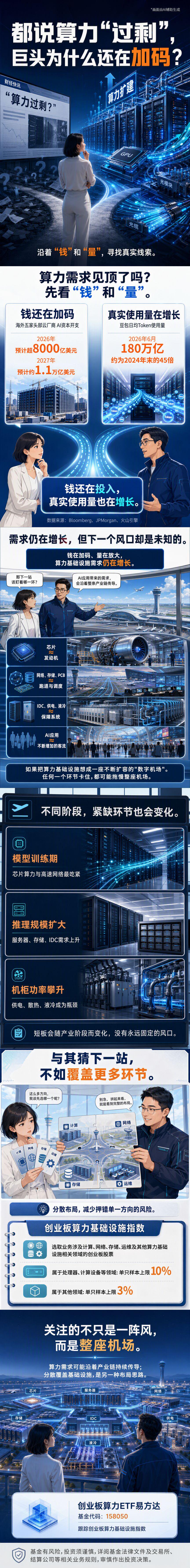 都说算力“过剩”，巨头为什么还在加码？